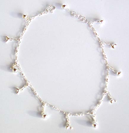 Dolphin Anklet with Jingle Bells