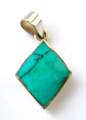 Turquoise Pendant and Turquoise Jewelry Supply