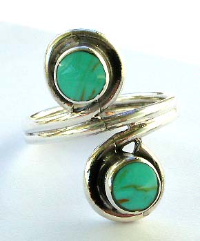 wholesale distributor wholesale green turquoise silver jewelry