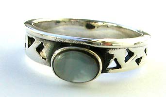 antique jewelry white mother of pearl rings wholesale