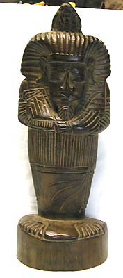 Home decoration, egyptian statue