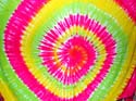 Green, pink, yellow color rainbow pattern design fashion sarong wrap
