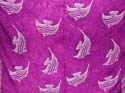 assorted white color sea creature design light--dark purple fashion sarong wrap
