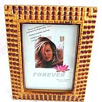 Fashion slope stand plastic carved pattern picture frame