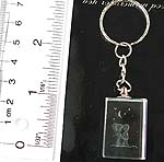 Assorted design pattern crystal key chain, design including kissing kids, kissing couple, Jesus Christ and flower