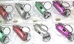 Assorted color and design light on key chain
