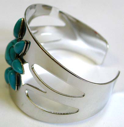 Turquoise bangle bracelet - 