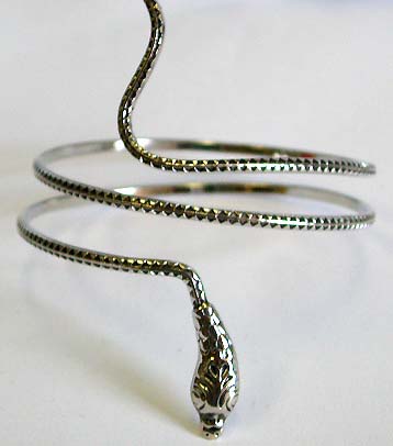 Wire jewelry supplier wholesale cutout wire snake fashion bangle bracelet 