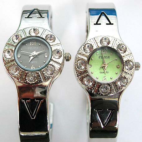 lady's watch bangle cuff