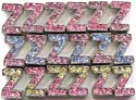 Assorted color cz stone embedded fashion alphabet beads, 26 alphabet letters available