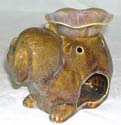 dog gift. Lovely dog design ceramic oil burner 
