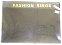 Fashion velvet ring display, CAD hold 100 rings