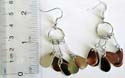 Fashion jewelry distributor wholesale multi teardrop design fashion fish hook earring 
