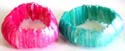 Assorted color seashell chips forming fashion strecthy bracelet