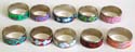 Assorted color and design fashion fimo ring, randomly pick by our staffs 