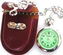 Assorted color and facial design pocket watch 