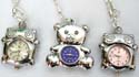 Assorted animal design fashion necklace watch, randomly pick by our warehouse staffs