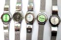 Rounded man's fashion watch with assorted facial color to choose from, randomly pick by our warehouse staffs 
