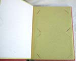Handmade photo album with button, assorted color and pattern design, randomly pick by our warehouse staffs