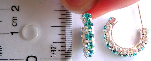 Earring costume jewelry supplier wholesale blue cz stone C shape pattern design sterling silver earring

   
  

   

 
 







 

 








 
