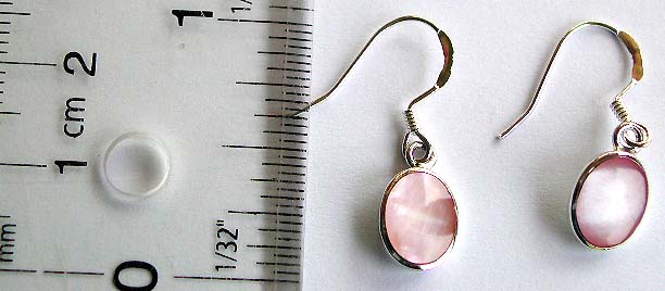 Cotume jewelry wholesale distributor distribute pink seashell earring at wholesale pricing
