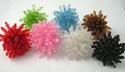 Fashion seed bead ring, adjustable, one size fits all. Assorted color randomly pick by warehouse staffs