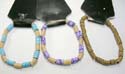 Fashion hemp bracelet motif spiral pattern with assorted color