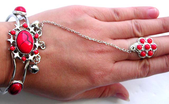 wholesale fashion jewelry and Chain mail slave bracelet jewelry