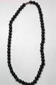Hematite jewelry, multi pearl shape magnetic beads forming hematite necklace, magnetic end 