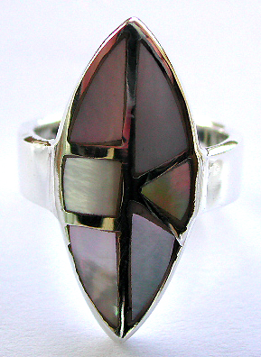 Wholesale mother of pearl ring, mother-of-pearl jewelry
  