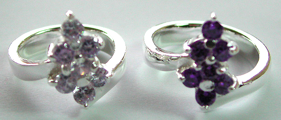 South-east Asia fashion importer jewelry catalog wholesale cz amethyst stone rings, pendants, earrings  
