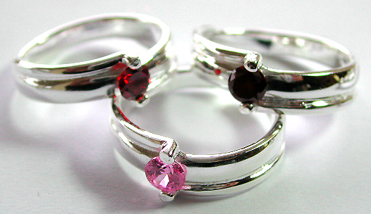  Cz rings, cubic zirconia jewelry wholesale supply
  