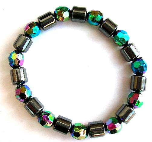 costume jewelry online wholesale catalog supply stretch hematite beaded bracelets and other healing magnetic jewelry collection     