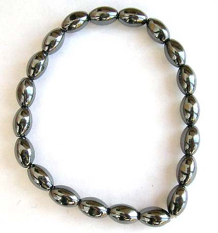 wholesale stretch bracelet, hematite beaded stretchy bracelet for crystal gemstone healing purpose  
