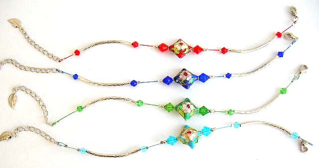wholesale cloisonne ware and Chinese cloisonne jewelry bracelet
