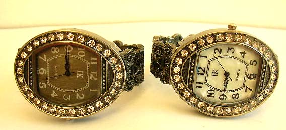 vintage cubic zirconia diamond setting bangle watch wholesale