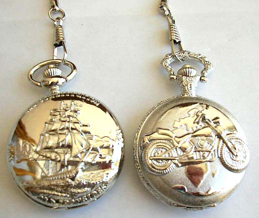 pouch watch pocket watch wholesale supplier distribute boat pocket watch and motocycle pouch watches