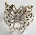 Butterfly 925. sterling silver ring 