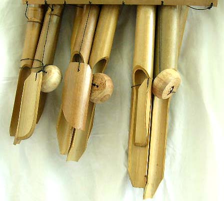 wholesale home decor gift balinese bamboo windchime and chime music giftware