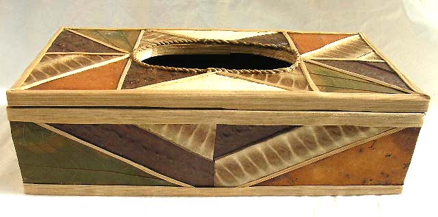 Natural material made of rectangular napkin holder, made of natural material such as banana leaf, mulberry papers, recycling papers, etc.