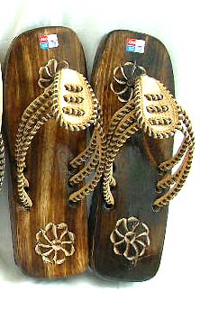 wholesale sandal, beach footwear, summer shoes, wooden  tongs from Bali