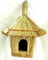 Square shape retan bird house