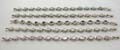 Assorted mother of pearl in rounded shape 925 sterling silver bracelet, randomly pick by wholesaler. 