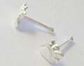 Baby hand sterling silver nose ring (nose studs) 