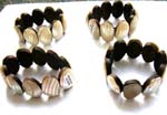 Oval shape fashion seashell bracelet