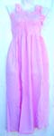 Lady princess style long dress with elastic neckline which can be worn on or off and little tie making a butterfly knot design