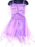 Ballet polyster dress with butterfly on back and elastic top design