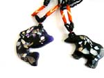 Assorted seed beads necklace with different animals design