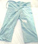 Assorted bali style rayon drawstrings pants with dress-like design 