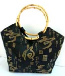 Assorted color and Design Chinese silk embroidered handbag with Chinese Calligraphy,dragonfly and Longevity pattern design